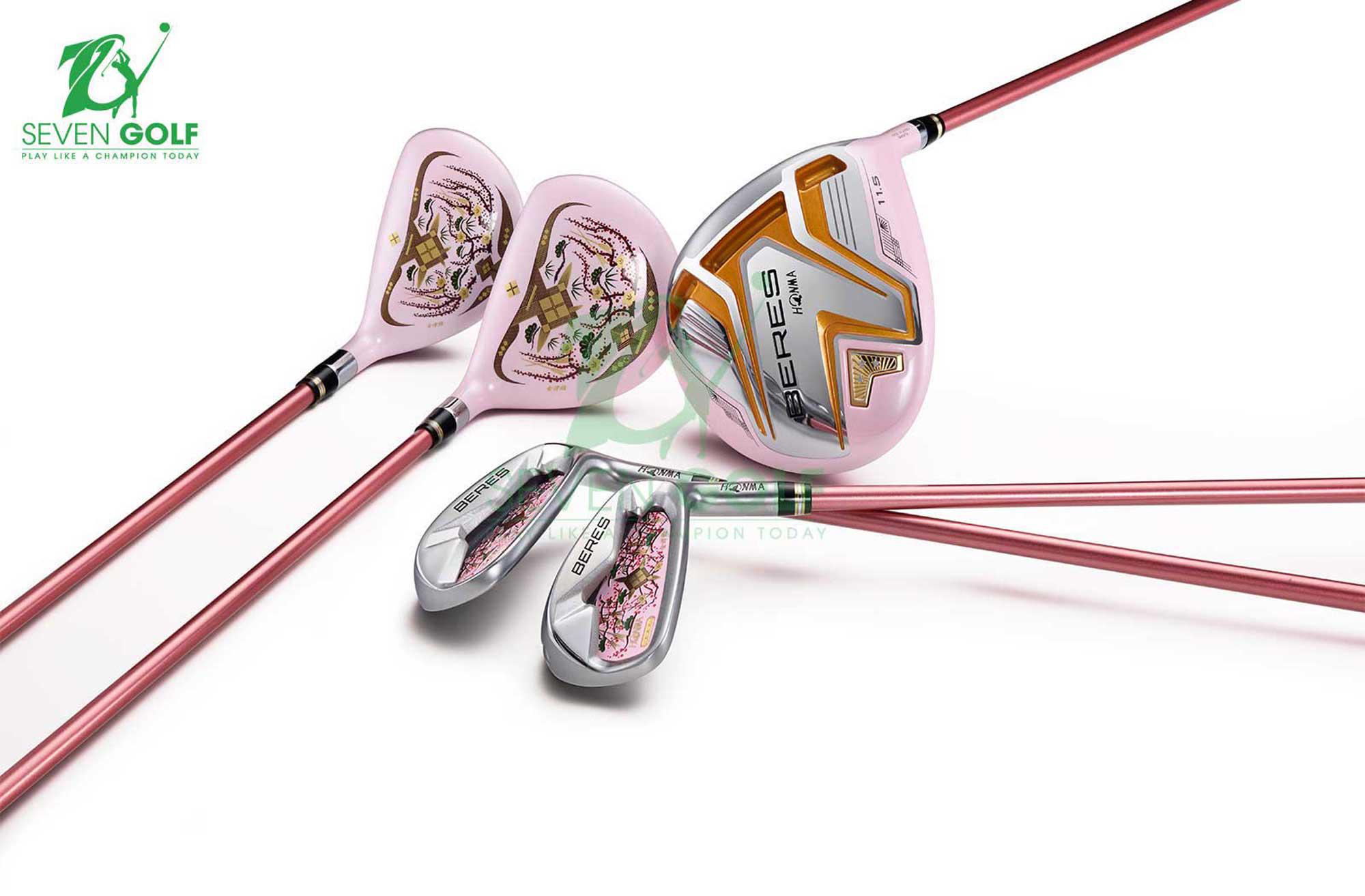 Gậy golf nữ iron Honma Beres BE-08 Aizu 2 Sao ( 7 gậy )