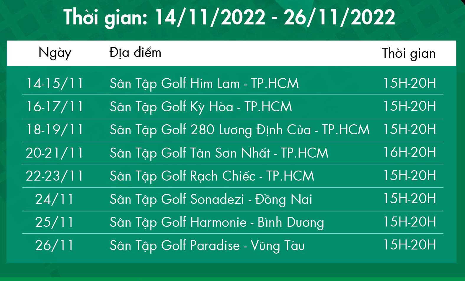 Tour sự kiện Honma Demo Day 2022