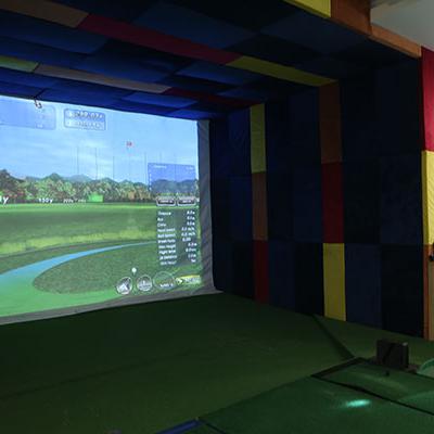 Kích thước tiêu chuẩn của một phòng golf 3D