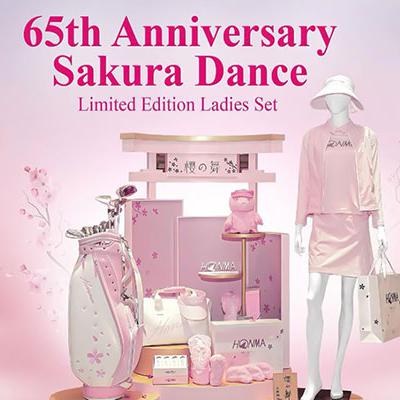 Bộ Gậy Golf Nữ Honma 65th Anniversary Với Sắc Hồng Tuyệt Đẹp